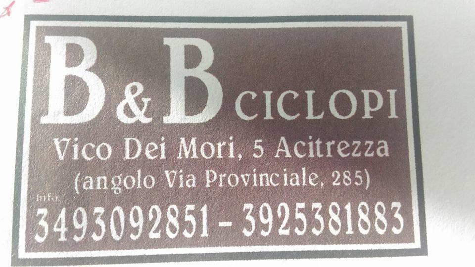 B&B Ciclopi Ачи Костелло Экстерьер фото